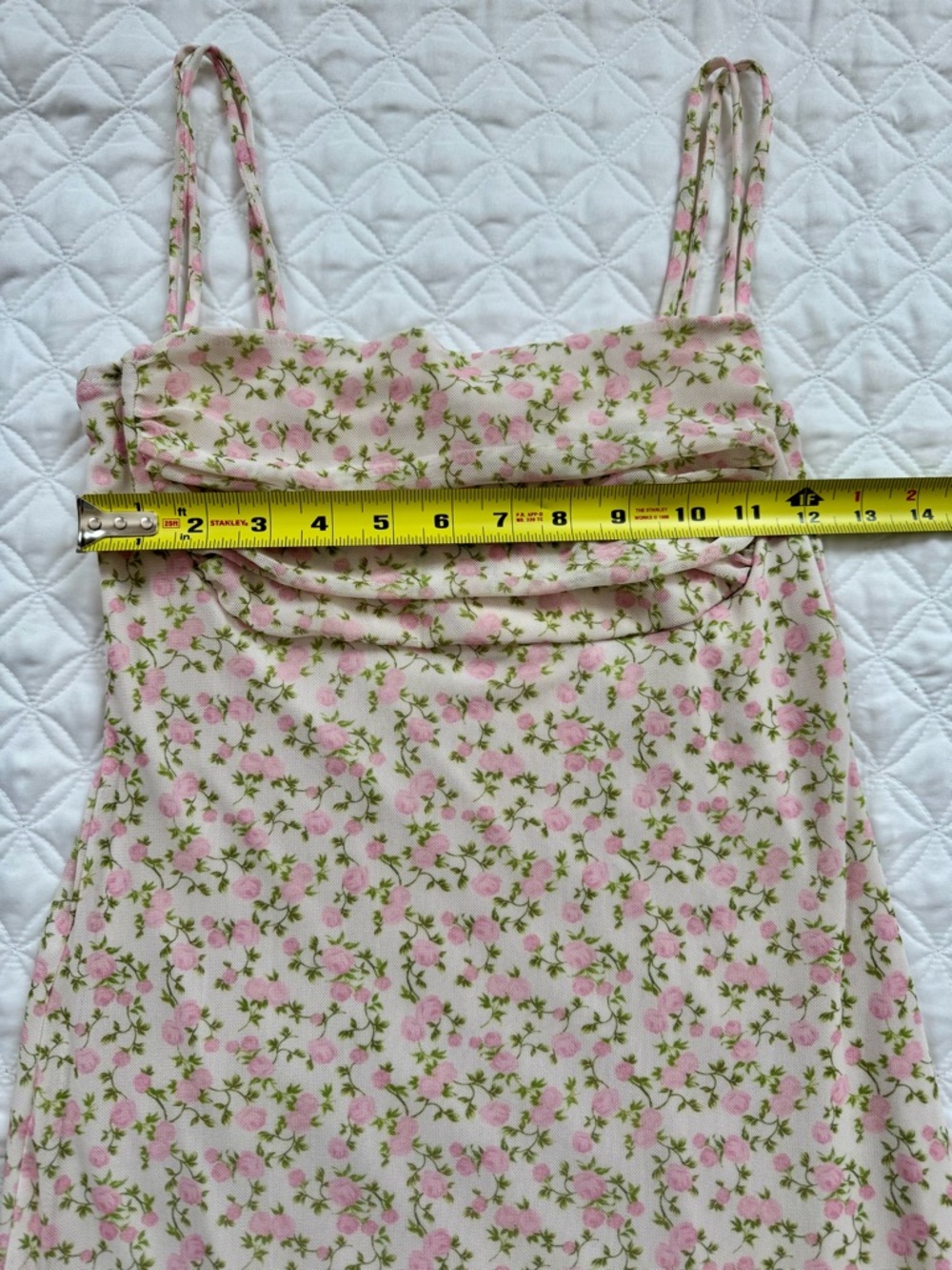 NWT See You Monday Pink Floral Spaghetti Strap Maxi Dress Size M - Picture 3 of 15